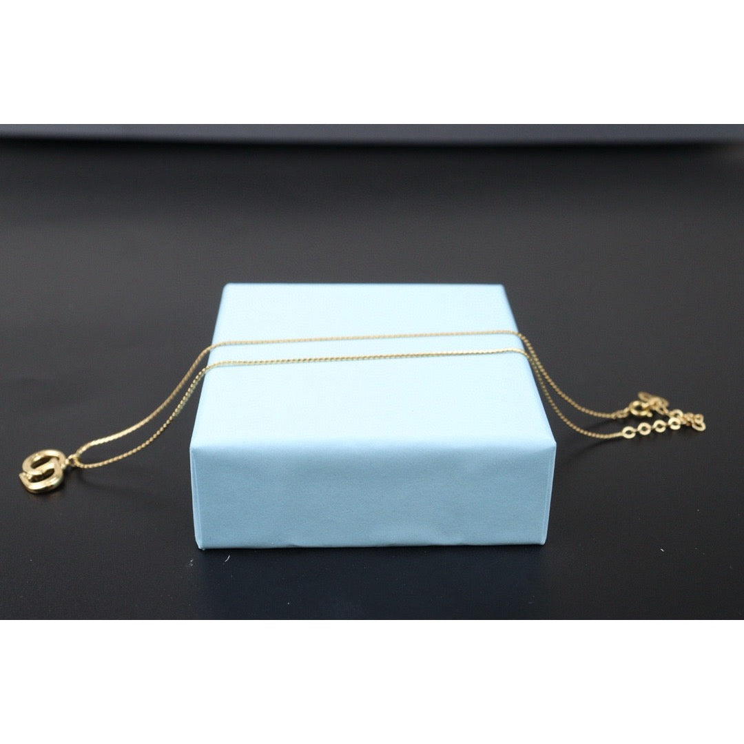Very Good ( Rank A) | Dior CD Necklace Gold Plated |24072507