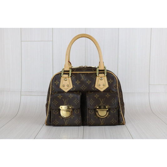 Good ( Rank AB)| LV Monogram Manhattan PM Hand Bag|S24112801