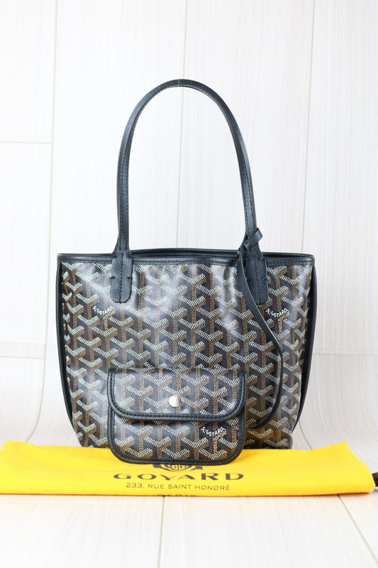 Very Good ( Rank A)| Goyard Mini Tote Bag Black|B24111204