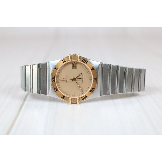 Very Good ( Rank A) | OMEGA 18k Gold Plated Quartz Watch |X24090401