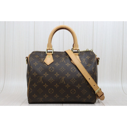 Good ( Rank AB) | LV Monogram Speedy 25 Hand Bag With Shoulder Strap|S25101805