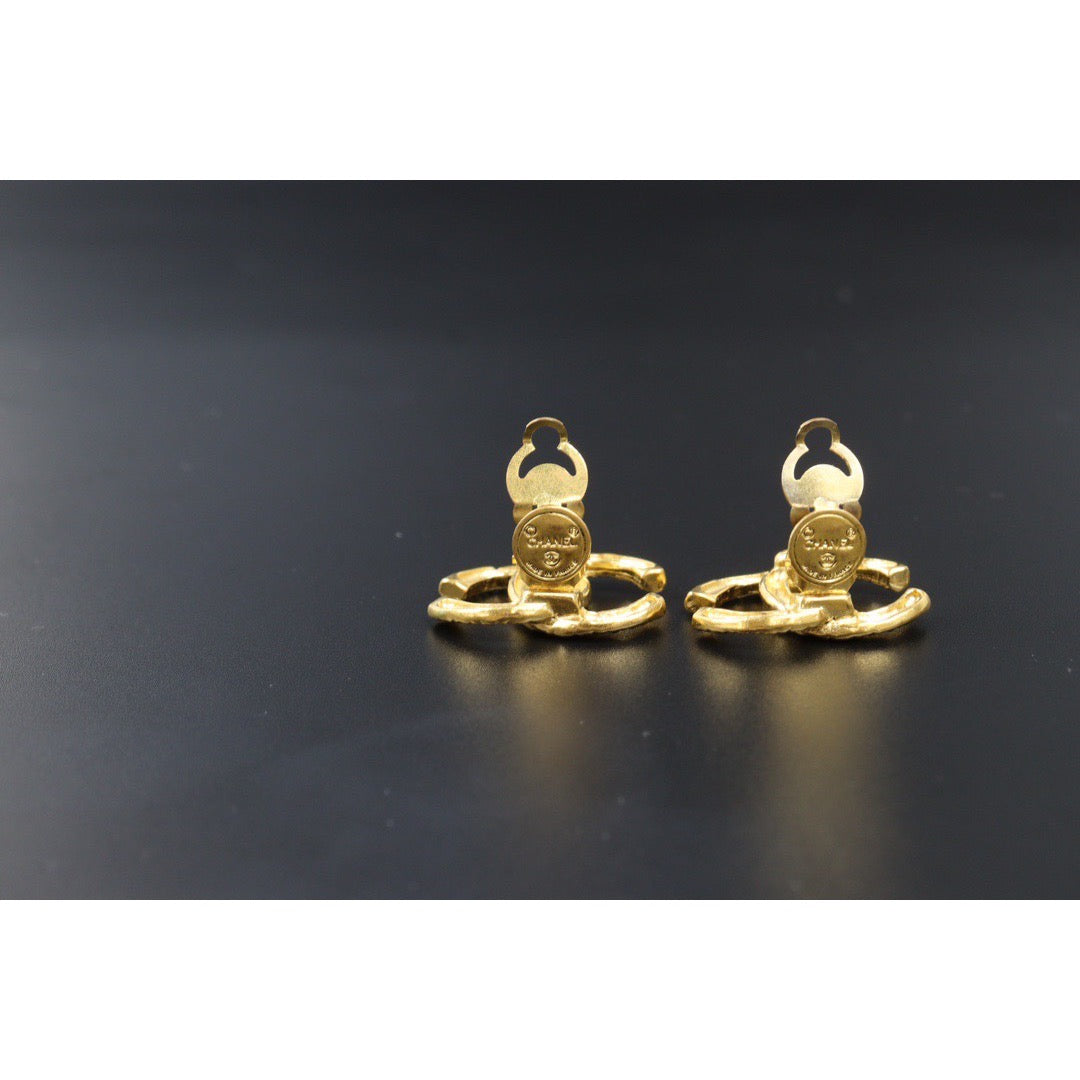 Rank A |CHANEL Vintage Earrings |24042513