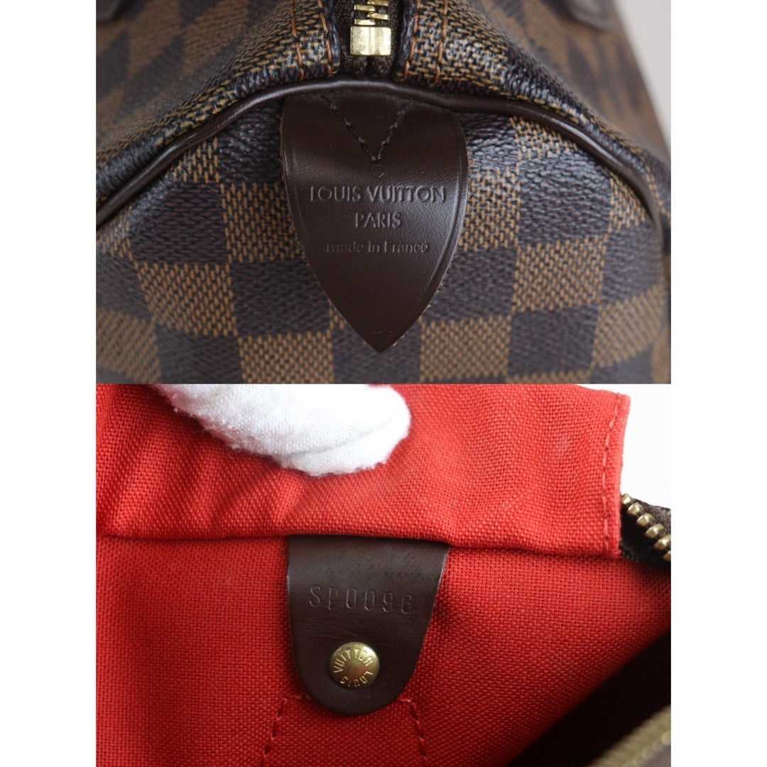 Rank A | LV Damier Speedy 25 HandBag |23091202