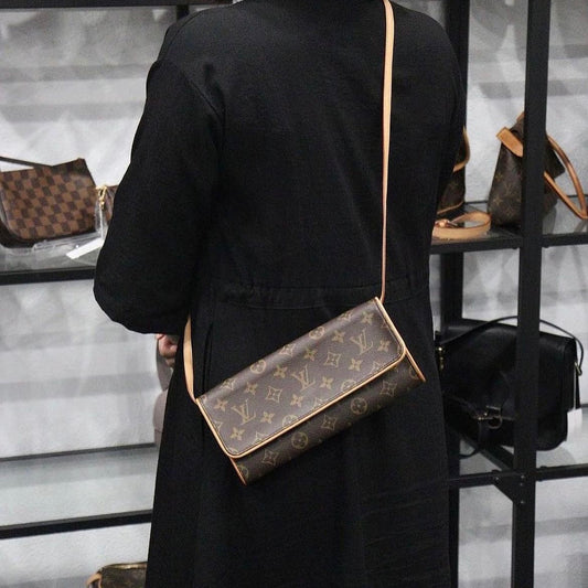 Rank AB | LV Monogram Pochette Twin GM Shoulder Bag|23122108