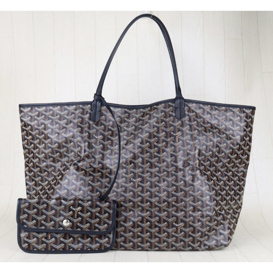 Very Good ( Rank A)| Goyard Saint-Louis GM Tote Bag Black|S25100504