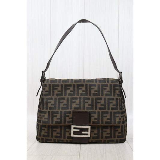 Good ( Rank AB)| FENDI Zucca Mamma Baguette Shoulder Bag|V25052501