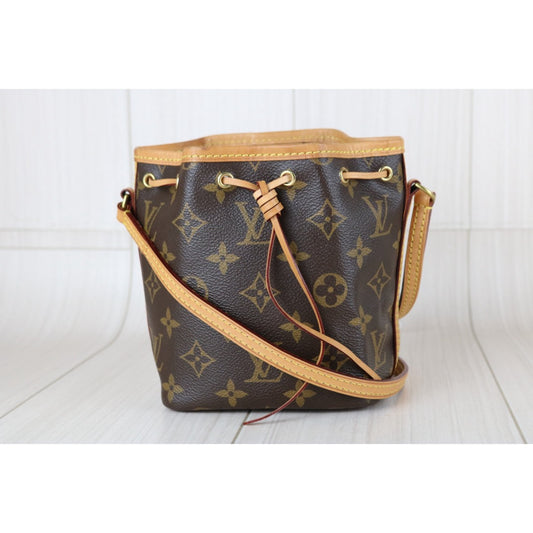 Good ( Rank AB)| LV Monogram Nano Noe Shoulder Bag |X25111309