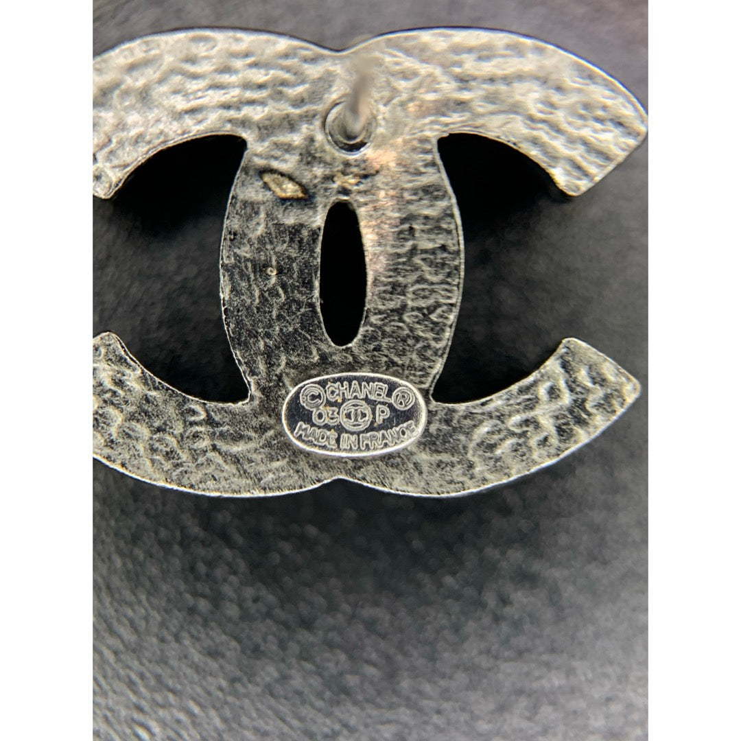Very Good ( Rank A)| CHANEL Coco Mark Rivet Earrings Made in 2003Year|V25071706