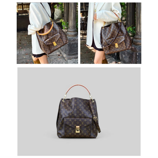 Excellent(Rank SA)|LV Monogram Metis Hobo Shoulder Bag|H24103001