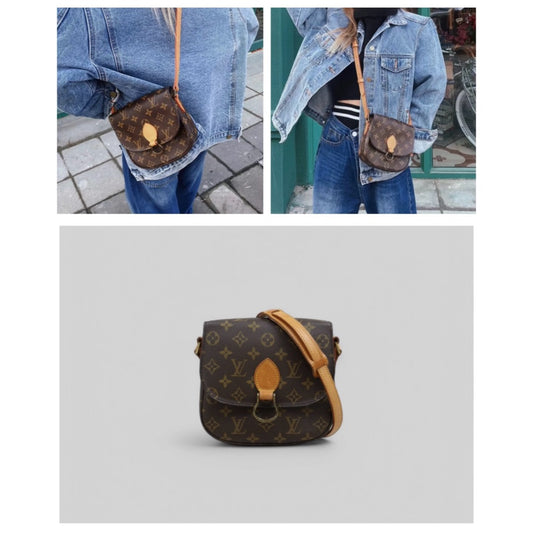 Good ( Rank AB)| LV Monogram Saint Cloud MM Shoulder Bag |25031408