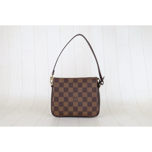Include Entrupy Certificate of Authenticity|Excellent(Rank SA)| Louis Vuitton Damier Truth make up |H25112805