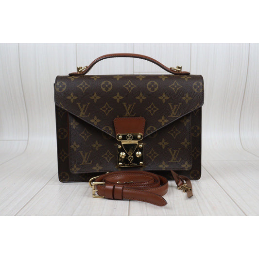 Rank A| LV Monogram Monceau26 Shoulder Bag |23121201
