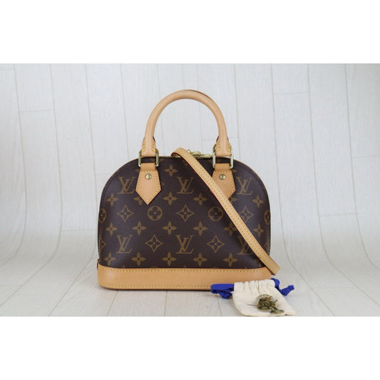 Very Good ( Rank A)|LV Monogram Alma BB HandBag Shoulder Bag|S25052802