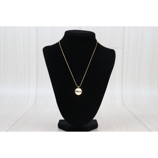 Very Good ( Rank A) | Dior CD Necklace Gold Plated |VT25030102