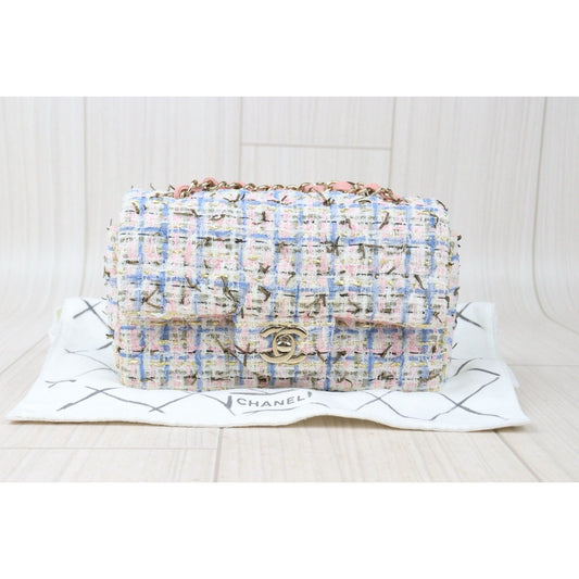 Good ( Rank AB) | CHANEL Canvas Mini Flap 20 Shoulder Bag Made In 2019Year|W24080908