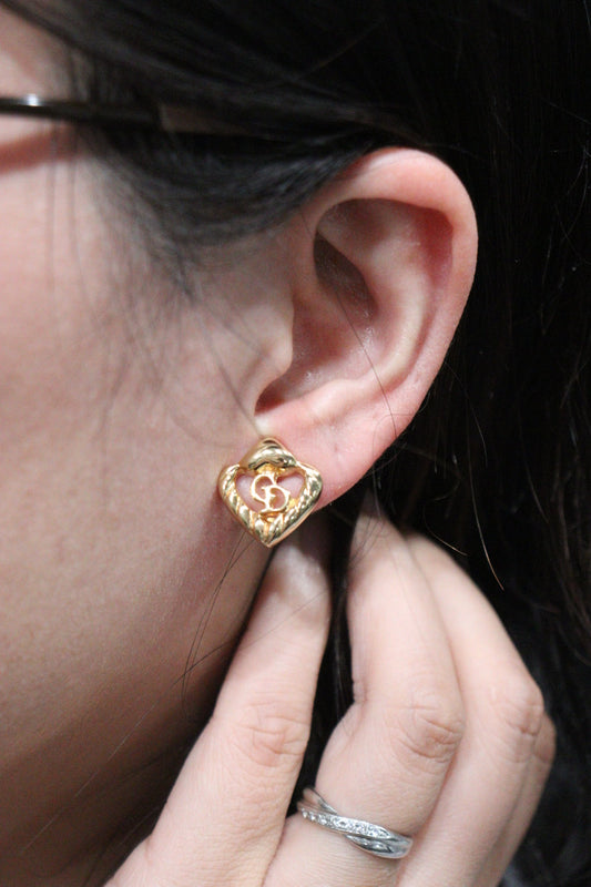 Rank SA | Dior CD Earring Gold Plated|23110220