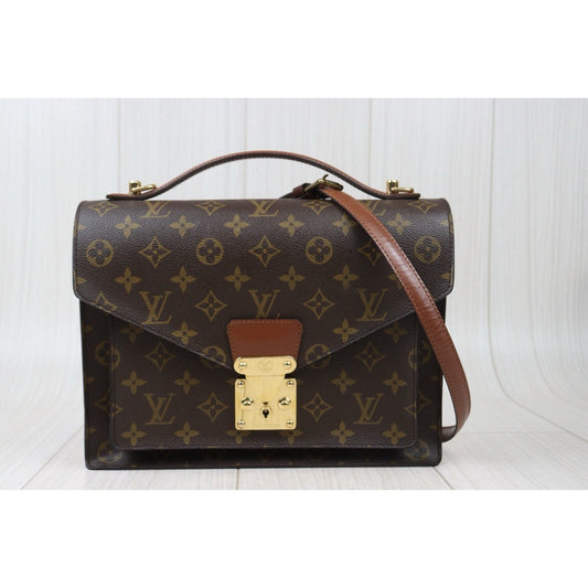 Good ( Rank AB)| LV Monogram Monceau28 Shoulder Bag |24071811