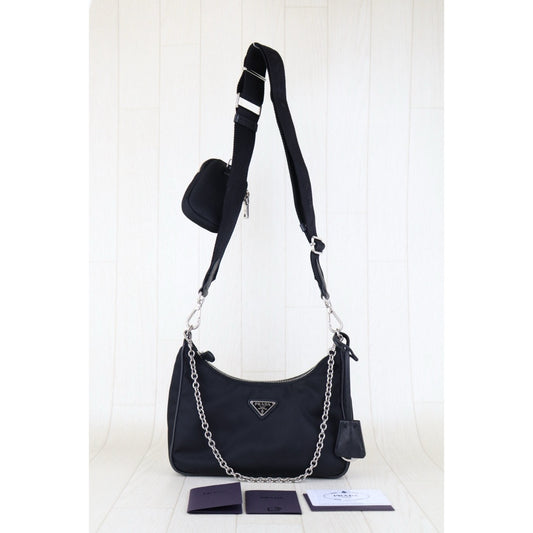 Very Good ( Rank A)| PRADA Re-Edition 2005 Re-Nylon Shoulder Bag |H24112111