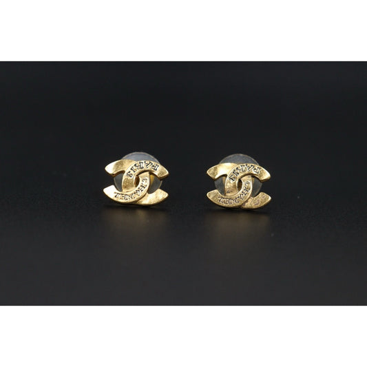 Very Good ( Rank A) |CHANEL COCO Earrings 18k Gold Plated |V24110753