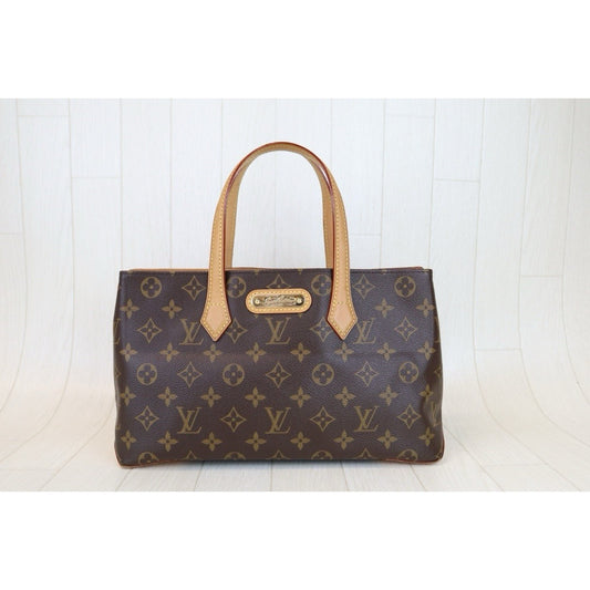 Very Good ( Rank A)| LV Monogram Wilshire PM Tote Bag |H24092403