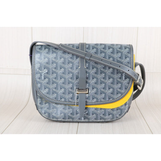 Good ( Rank AB)| Goyard Belvedere PM Shoulder Bag Grey|W25081504
