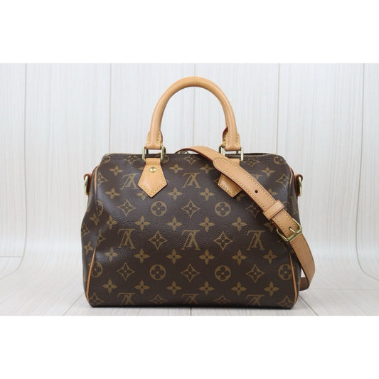 Very Good ( Rank A)| LV Monogram Speedy 25 Hand Bag With Shoulder Strap|S24071409