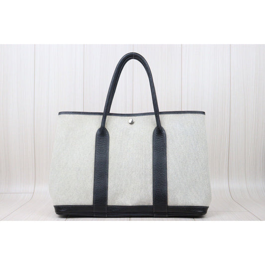 Rank A | HERMES Garden Party PM ◽︎L Stamp HandBag |24030729