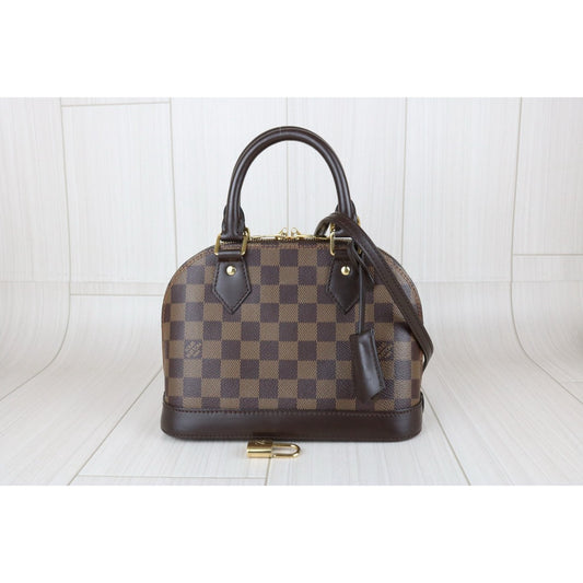 Very Good ( Rank A)|LV Damier Alma BB HandBag Shoulder Bag|S25030605