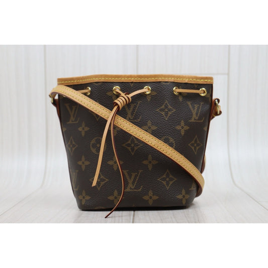 Very Good ( Rank A)| LV Monogram Nano Noe Shoulder Bag |S25071019
