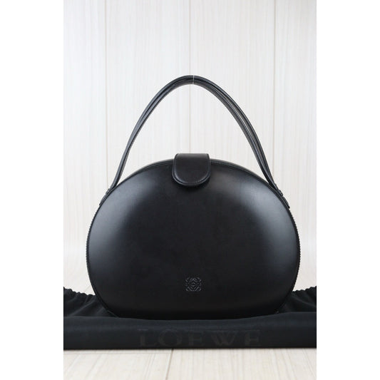 Very Good ( Rank A) | Loewe GM Vintage Handbag Black|24090512