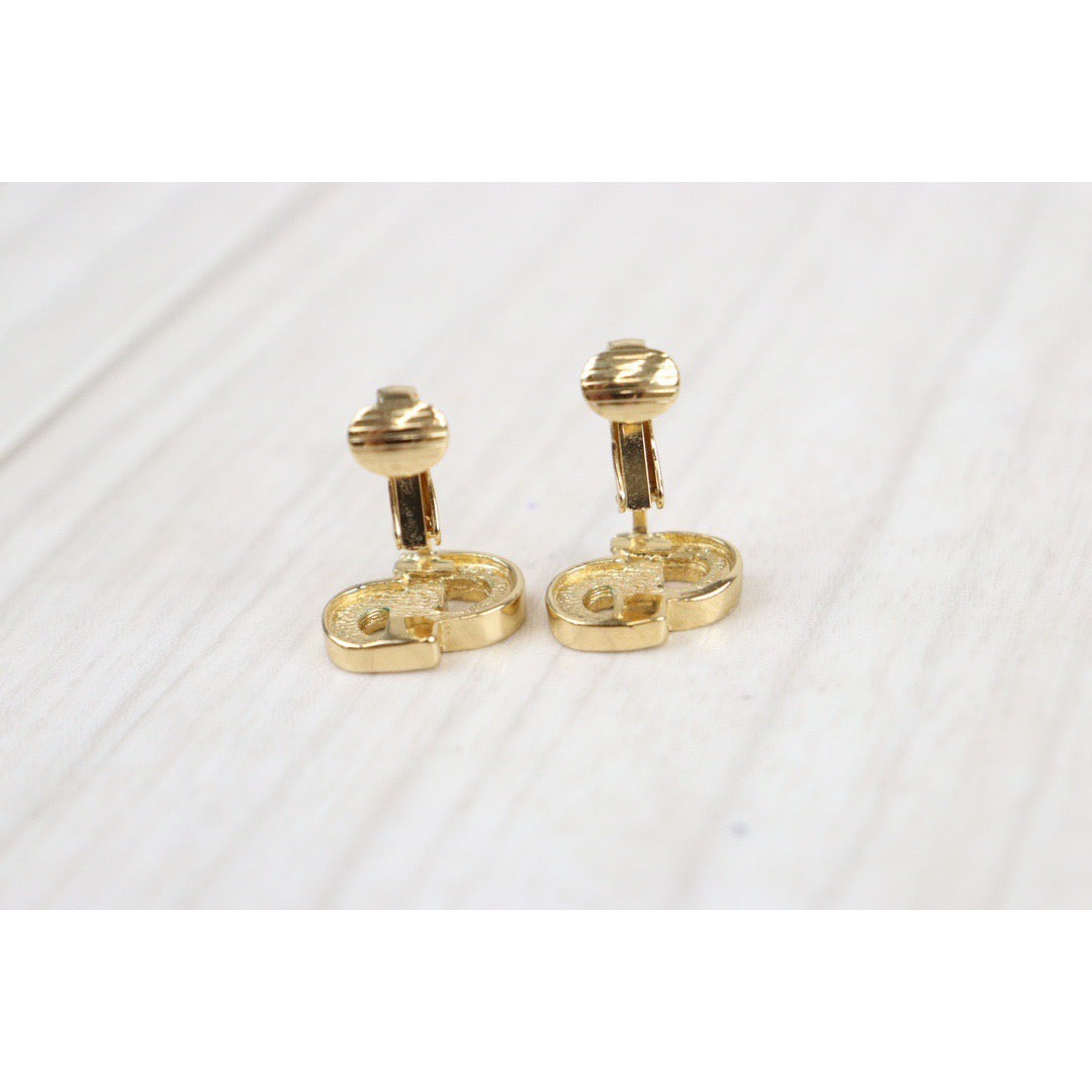 Rank SA | Dior CD Rhinestone Necklace Earring Set |24013005