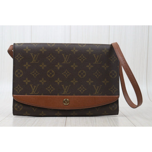 Good ( Rank AB)| LV Monogram Bordeaux GM Shoulder Bag |24101728