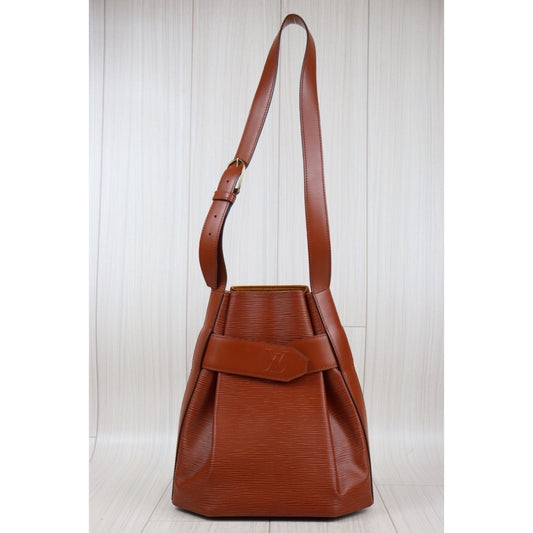 Rank A | LV Epi Sack de Paul Shoulder Bag Brown|24021513