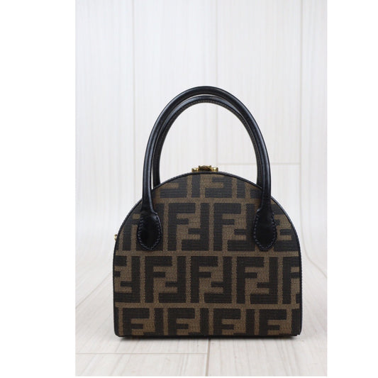 Rank A | FENDI Zucca Mini HandBag |23122405