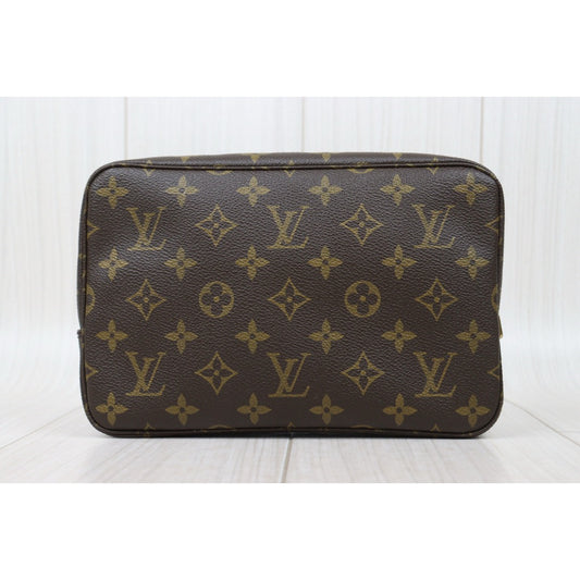 Very Good ( Rank A)| LV Truth Toilet 23 Monogram Makeup Pouch|Q25040304
