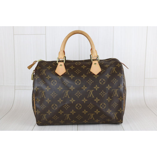 Good ( Rank AB) | LV Monogram Speedy 30 Hand Bag|S25081803