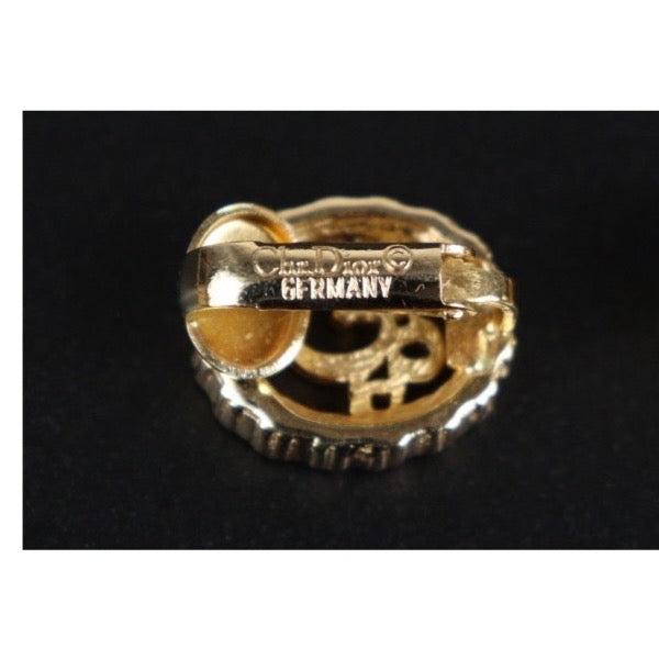 Rank A | Dior CD Earring Gold Plated|23110218
