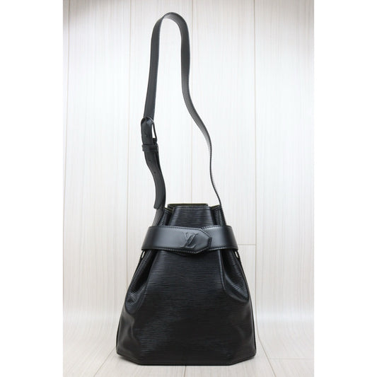 Very Good ( Rank A)| LV Epi Sack de Paul Shoulder Bag Black PM|25102702