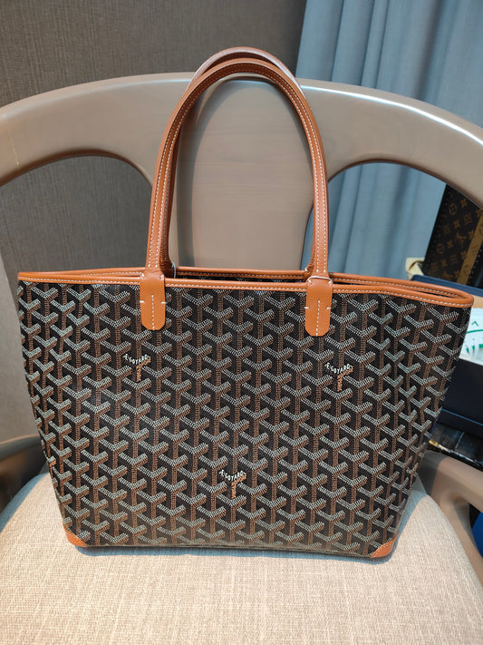 deposit|Goyard Tote Bag Brown