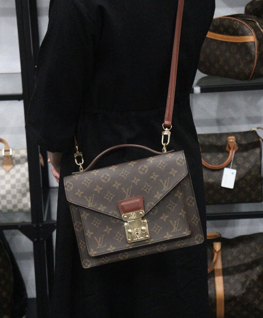 Rank AB | LV Monogram Monceau26 Shoulder Bag |23100602