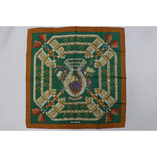 Good ( Rank AB) | HERMES Wild Daisies Scarf 90|V25110607