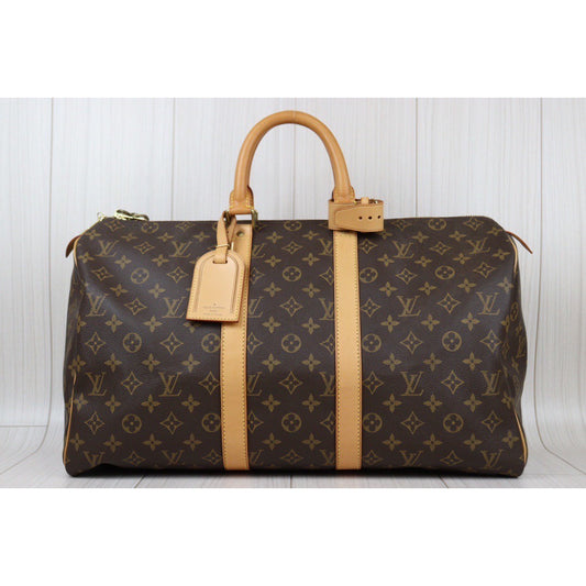 Rank A| LV Monogram Keypol Bandrière 45 |Q24020709