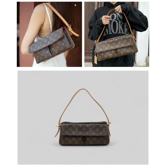 Good ( Rank AB) |LV Monogram Viva Cite MM Shoulder Bag|25052912