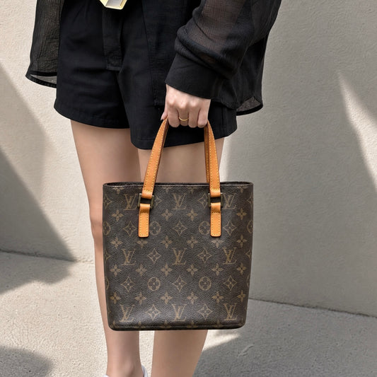 Include Entrupy Certificate of Authenticity|Good ( Rank AB)| Louis Vuitton Monogram Vivian PM Hand Bag |26072202