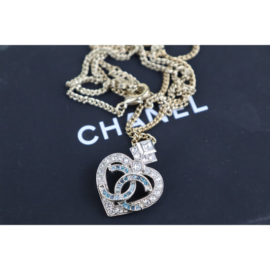 Very Good ( Rank A)| CHANEL Coco Mark Rhinestone Chocker Necklace|H25011307