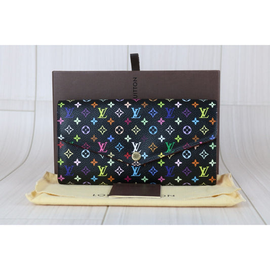 Very Good ( Rank A)| LV Monogram Multicolor Long Style Wallet |X24121822
