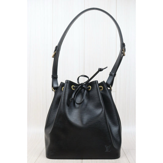 Good ( Rank AB)| LV Epi Noe Shoulder Bag Black|V25061207