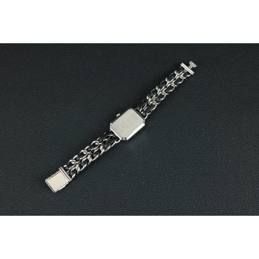 Very Good ( Rank A) | CHANEL Premiere Watch S Size Black Silver|W25091010