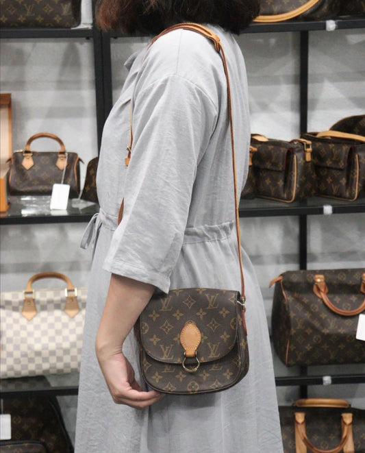 Rank AB | LV Monogram Saint Cloud PM Shoulder Bag |23091806