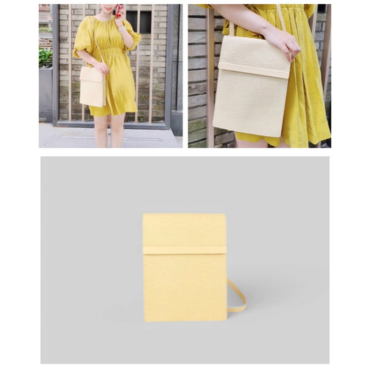 Very Good ( Rank A)|LV Epi Ramatuelle Vanilla Shoulder Bag Yellow|X25032002